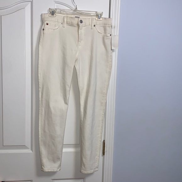 New NWT Hudson Jeans White Size 30 - Picture 1 of 5